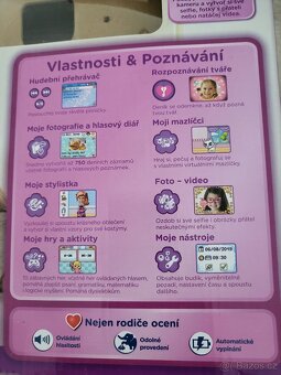 Můj tajný deník Vtech - růžový, český - 2