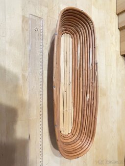 Proutěná oválná ošatka na kynutí chleba NOVÁ - 2