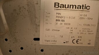 Varná deska Baumatic - 2