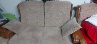 Rustikální sedací souprava 3+2+1 - 2