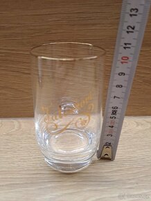 Retro sklenička s nápisem - 2