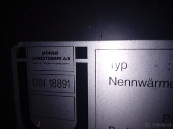 Prodám krbova kamna morso 2110 - 2