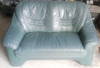 Kožená sedací souprava 3+2 - 2