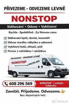 Levné stěhováni NONSTOP - 2