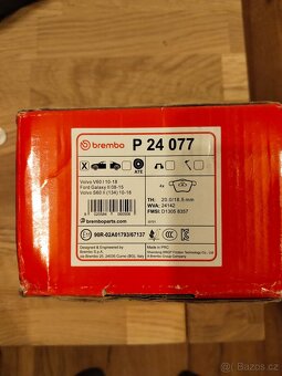 Brzdové destičky Brembo - 2