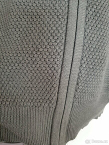 Pánský šedý svetr na zip Noble League Lidl M 48 - 2