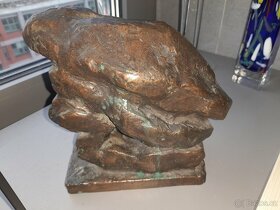 socha , bronz, Jan Jiříkovský - 2