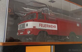 IFA W50 hasiči ixo model 1:43 - 2