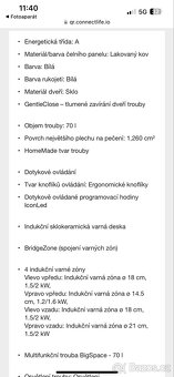 Indukční sporák Mora - úplně nový - 2
