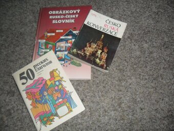 angličtina, němčina, ruština gramatika, testy, obr. slovníky - 2