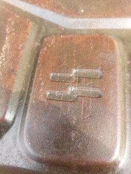 Wehrmacht, kanystr ss lezaty, original - 2