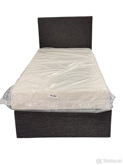 Nový postele 90x200 + nová matrace - 2