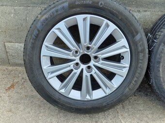 205/55/16 Originál Alu kola Peugeot 5x108 - 2