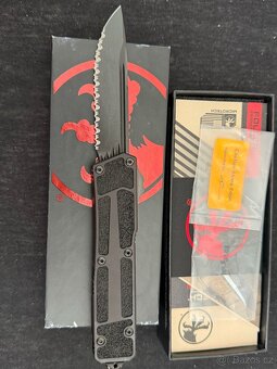 UNIKÁTNÍ nůž MICROTECH CARBON SCARAB - 2
