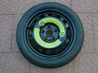 Rezerva dojezdovka originál VW 5x112 3,5Jx16 ET25,5 - 2