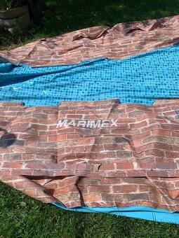 🌟 Bazén Marimex Florida cihla 3,66 × 0,99 m – Jako nový. Za - 2
