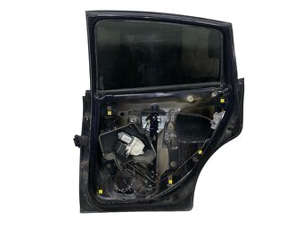 Pravé zadní dveře černá LC9Z Seat Leon FR 1P hatchback 2007 - 2