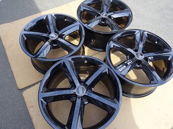 Alu disky černé origo Audi, 18", 5x112, ET 29, šíře 8,5J - 2