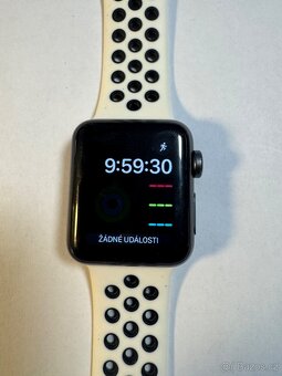 Apple Watch 3 38mm kondice baterie 94% s kabelem Cena 1499k - 2