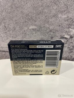 DAT TDK Digital Audio Tape DA-R90 nová - 2