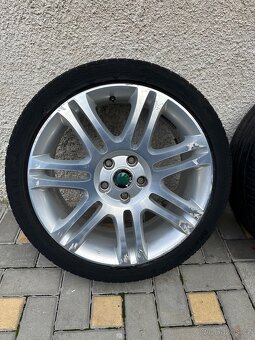 Alu kola Škoda Superb 2 Themisto R18 5X112 PNEU 225/40 R18. - 2