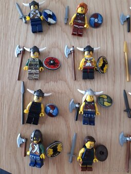 Predám LEGO mix figúrok Vikingov/bojovníkov - 2