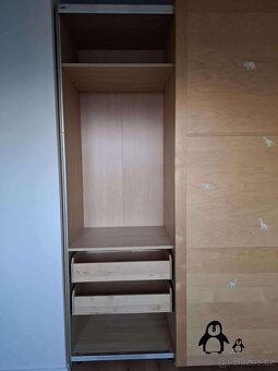 Šatní skříň pax 236/150/60 - 2