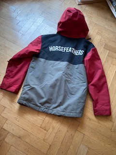 Dětská bunda Horsefeathers Atoll Youth gunmetal, vel. XL - 2