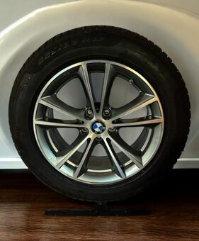 Originální alu kola BMW 5x112 + zimní 225/55r17 - 2