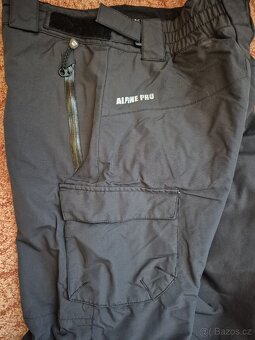 Pánské lyžařské kalhoty Alpine Pro vel. L - 2