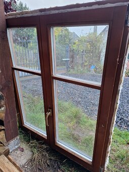 Drevene okno 100x120 - 2