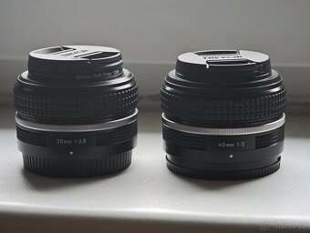 Nikkor 28/2.8 SE a 40/2 SE - 2