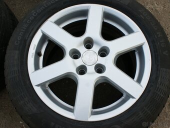 R16 alu kola Aluett hezké 5x108 letní pneu - 2
