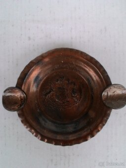 Starožitné kovové popelníčky - 2