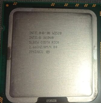 CPU Intel Xeon W3520 čtyřjádrový procesor, socket LGA 1366 - 2