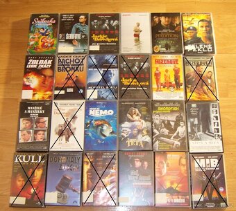 originální VHS kazety (videokazety) - 2