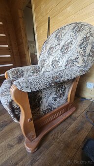 Pohovka rozkládací 2 kresla - 2