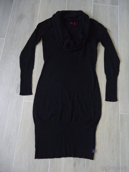 Dámské černé šaty vel.S - 2