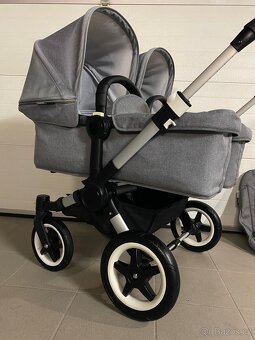 🩶🩶 Bugaboo Donkey 2 TWIN grey melange 🩶🩶 - 2