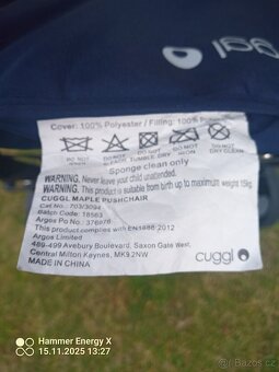 CUGGI MAPLE PUSHCHAIR golf KOCAREK - 2