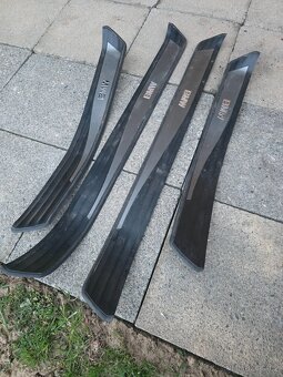 Prahové lišty nášlapy E60 E61 - 2