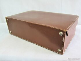 Kožený kufřík 42x27x13cm I.republika - 2