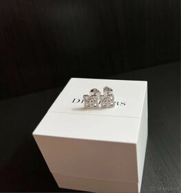 Náušnice De Beers - enchanted lotus studs in white gold - 2