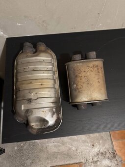 Prodám středové tlumiče výfuku na BMW E46 320i - 2