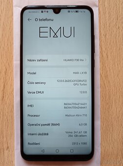 Huawei P 30 lite NEW EDITION 6/256 GB midnight black - 2