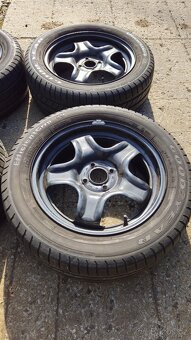 Komplet kola na Renault 4x100x16 s 205/55R16 - 2