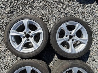 Alu kola BMW 5 R17 zimní pneu 225/50/17 - 2