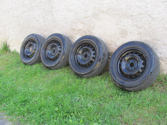 LETNÍ PLECHOVÁ KOLA 15"- 4x100 - 185/65/R15 - 2