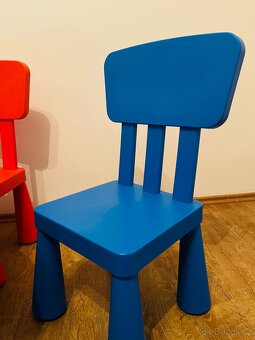 Stolek a židličky IKEA mamut - 2