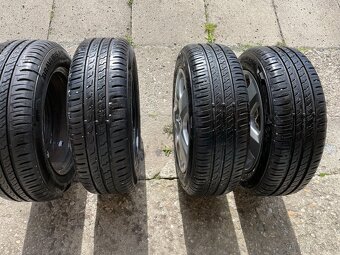 Letní pneumatiky 185/50 R15 H a plechové disky - prodej - 2